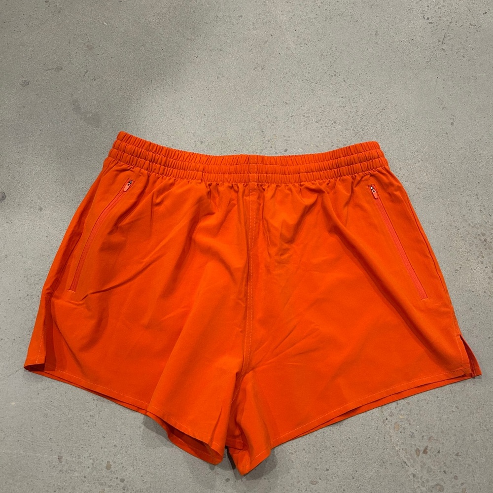 OV M Orange Sport Shorts